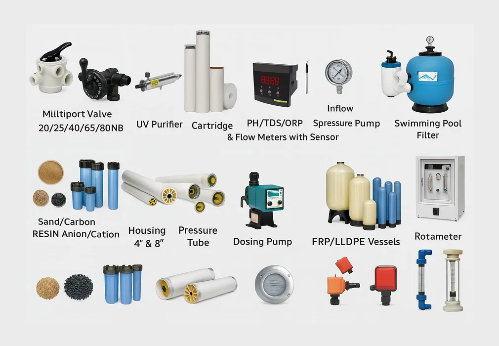 توفير قطع الغيار اللازمة لمحطات تحلية المياة